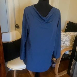 Betabrand travel friendly Cowel to tunic or mini dress L